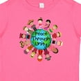 thumbnail image 4 of Inktastic Peace Through Unity Boys or Girls Baby T-Shirt, 4 of 5