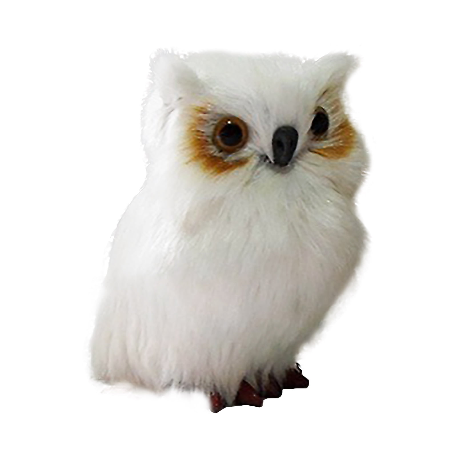Simulation Lifelike Fur Plush Owl Christmas Tree Hanging Ornament Best Trendy
