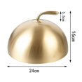thumbnail image 3 of Melting Dome Lid, Professional Stainless Steel Griddle Accessories for, 3 of 5