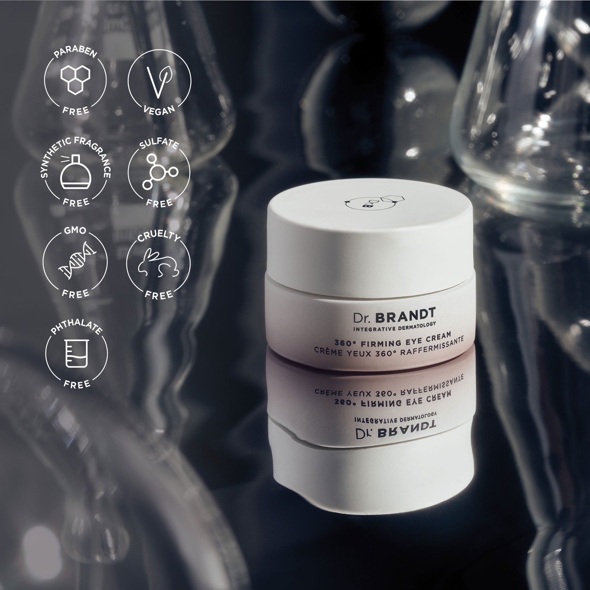 Dr. Brandt Dare to Age 360 Firming Eye Cream - Visibly Firms Eye Contour - 0.5 oz / 15 g