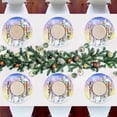 thumbnail image 6 of GZHJMY Santa Claus and Gifts Placemats 6Pcs,Holidays PVC Weave Place Mats Table Mats Non-Slip Easy to Clean for Home Kitchen BBQ Party Table Decor,15.4", 6 of 6