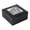 Black, variant on Restaurantware-Cafe Vision 6.3 x 6.3 x 3 Inch Cupcake Gift Boxes, 100 Fits 6 Bakery Boxes - Hinged Lid, Removable Inserts, Black Paper Treat Boxes With Window, For Weddings Or Parties