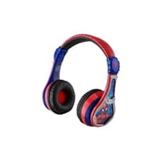 eKids Spiderman Bluetooth Headphones for Kids, Wireless Headphones With Microphone
