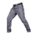 thumbnail image 1 of Ropa de calle para hombre moda Casual Hip Hop Cargo Pants pantalones de senderismo para actividades al aire libre - Gray_S Sunnimix Pantalones tipo cargo, 1 of 8