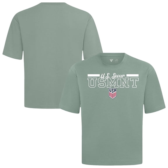 Men's Levelwear Green USMNT Vanguard Luxe Signature T-Shirt