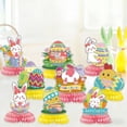 thumbnail image 4 of JHEHF 9 PCS Easter Honeycomb Centerpieces Cute Rabbit & Eggs Tabletop 3D Table Honeycomb Decor for Tiered Tray Mantel Shelf Table Decor, 4 of 8