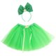 thumbnail image 1 of KAKOWELY 1 juego de disfraz para el Día de San Patricio, accesorios para fiesta infantil, diadema con lazo y falda tutú, 1 of 5