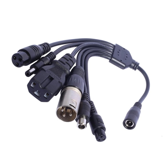 Electric Vehicles Charging Adapter 5.5x2.1mm Female to 8016 Male and 5.5x2.5mm