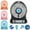 A5369 christmas decorations under 5$, variant on USB Desk Fan under $5! Bzdzmqm Portable Rechargeable LED Light Fan, Mini Desk USB Battery Fan, 18650 Battery Operated Fan, Outdoor Bedroom Table Fan, Multi-function Cooling Fan with Light