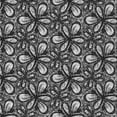 thumbnail image 1 of Ahgly Company Machine Washable Indoor Square Transitional Charcoal Black Area Rugs, 4' Square, 1 of 7