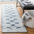 thumbnail image 2 of SAFAVIEH Metro Leontyne Geometric Runner Rug, Natural/Blue, 2'3" x 8', 2 of 8