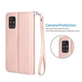 thumbnail image 6 of Galaxy A51 5G Wallet Case, Galaxy A51 6.5" PU Leather Cases, Njjex [Kickstand] Luxury PU Leather Wallet Case Flip Folio Cover [Card Slots] [Wrist Strap] Not A51 4G, 6 of 7