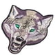 thumbnail image 2 of Parche para ropa con cabeza de Lobo, apliques termoadhesivos DIY, camiseta, vestido, bolsa, pegatina de tela, cabeza de lobo, 2 uds., 2 of 5