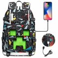 thumbnail image 1 of Minecraft Backpack Usb Backpack For Laptop Kids School Bags, 1 of 5