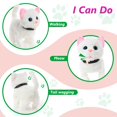 thumbnail image 2 of Gato de peluche interactivo electrónico WorWoder con bonita bolsa, 2 of 7