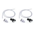 thumbnail image 1 of 2X 16A Bath Tub Spa Waste Garbage Disposal Self-Lock Air Switch Push Button, 1 of 6