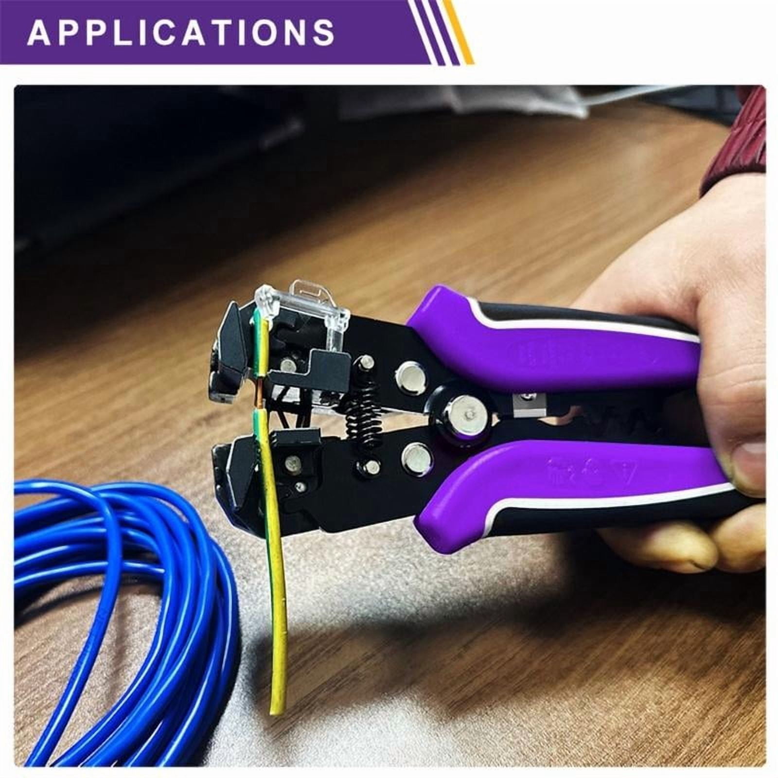 CEORPER MultiFunction Electric Wire Stripper Cutter Crimper Tool For DIY Projects