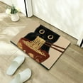 thumbnail image 5 of ZFLMY Black Cat Noodles Diatom Mud Bath Mat Eco-Friendly Quick Dry 24x16in, 5 of 5