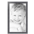 thumbnail image 2 of ArtToFrames 13" x 22" Tungsten Picture Frame, 13x22 inch Gray MDF Poster Frame (WOM-4640), 5 Pack, 2 of 6