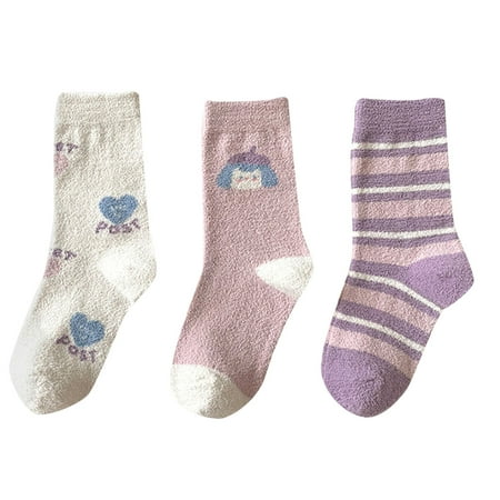 

KI-8jcuD White Socks Children Stockings Fashionable New Products Comfortable Thickened Warm Pink Purple Socks In Autumn And Winter Theology Socks Hush Socks Compression Women Tube Socks Women Fuzzy