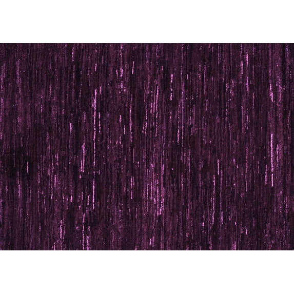 Ahgly Company Indoor Rectangle Abstract Purple Modern Area Rugs, 8' x 12'