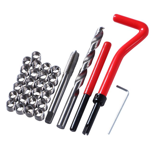 30 piezas de acero inoxidable R-repairing Insert Kit Set Accesorios Herramienta M
