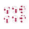 thumbnail image 4 of CRAFTHROU 6 Pcs Tambours Silencieux en Silicone à Pois Rouges pour Batteurs et Pratique Musicale, 4 of 7