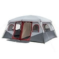 thumbnail image 3 of 10 Person Family Cabin Tent, 2 Room Huge Tent with Storage Pockets for Camping Accessories, 3 of 10