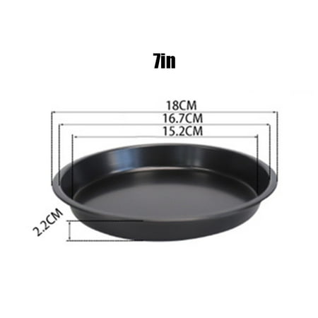 

6/7/8/9/10inch Round Carbon Steel Non-stick Pizza Pan Tray Cake Baking Mold