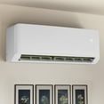 thumbnail image 2 of Dextrus 17 SEER2 9000 BTU (0.75 Ton) Mini Split Air Conditioner & Heat Pump, 115V Ductless AC, WiFi, 450 Sq. Ft., 2 of 10