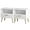 1 Drawer/1 Shelf-white, variant on FUFU&GAGA Whtie Nightstand Set of 2 Modern Bedside Table with 2 Drawers Versatile End Table with Gold Handles, Metal Legs, for Bedroom Living Room, White and Gold