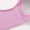 thumbnail image 3 of Xucatan Front Closure Daisy Bra for Women Plus Size Wireless Full Coverage Bra No Underwire Plus Size Bra Padded Support Bralette No Wire Comfort Underwear Gift, 3 of 9