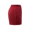 thumbnail image 2 of Ropa Playa Ocean Pacific para Mujer Short Elástico Cintura Rojo Talla M, 2 of 4