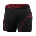 thumbnail image 5 of BALEAF Men's Bike Cycling Shorts 3D Padded Bicycle MTB Liner Shorts(Red, M), 5 of 7