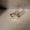 14K Yellow Gold Vermeil, variant on East West Pear Cut Simulated Diamond Engagement Ring in 14K Yellow Gold Vermeil - Solitaire Promise Ring - Minimalist Anniversary Proposal Ring for Women