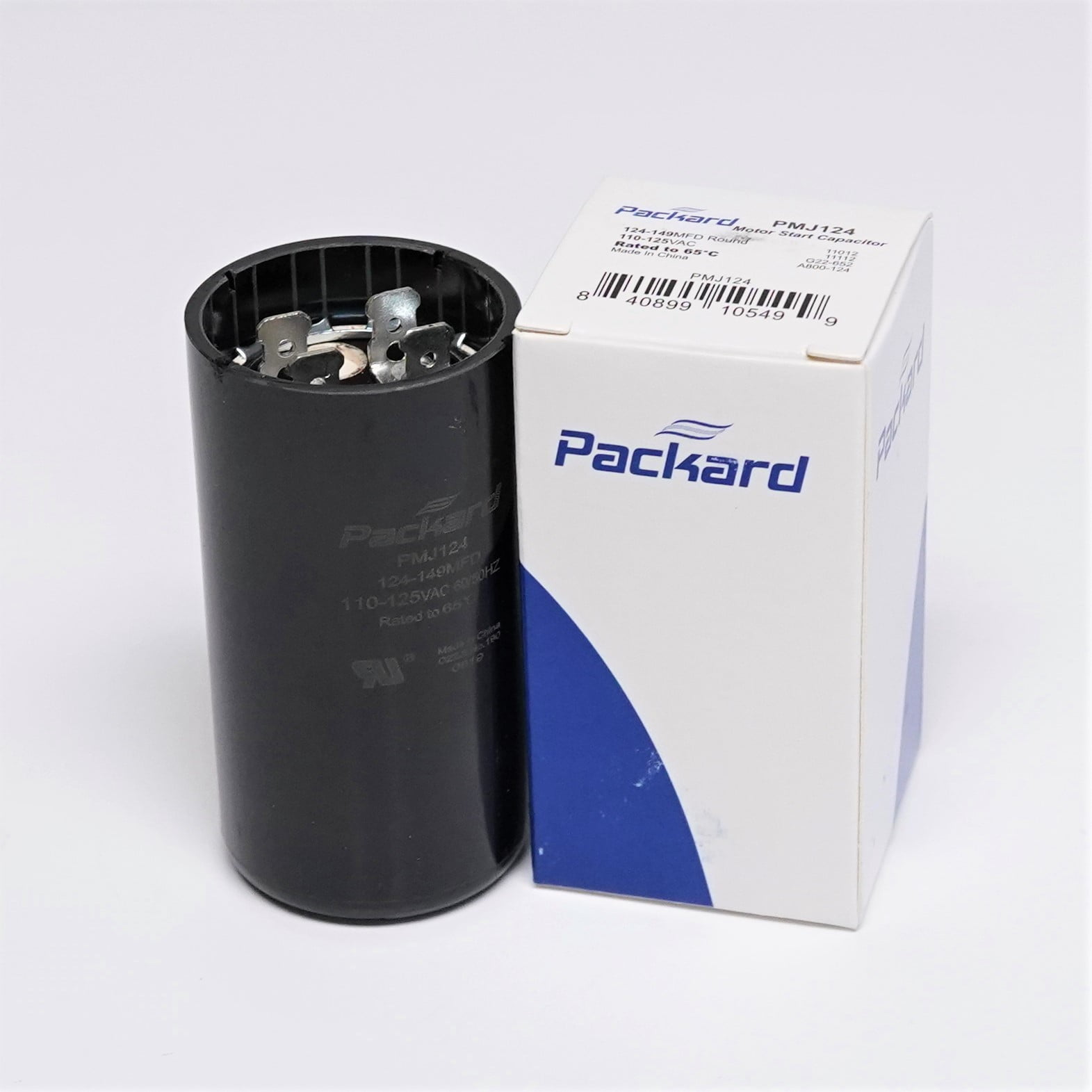 Packard Start Capacitor 829-995 MFD 110-125 VAC PMJ829 