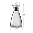 thumbnail image 6 of Artcome 55 Oz Heat Resistant Borosilicate Water Carafe Glass Pitcher with Stainless Steel Flow Lid, 6 of 6