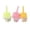 C, variant on IAJFHAFS Macaron Color Reusable Candy Shaped Figurine Festive Holiday Party Table Decoration