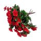 thumbnail image 3 of 4 Bundles Flores artificiales Plantas falsas Centro de plantas de rododendro Floz Flower Boda Primavera Verano Balcón de césped interior Rojo, 3 of 8