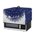 thumbnail image 2 of FOR U DESIGNS Reindeer Snowflake Pattern Microwave Oven Dust Cover Stain Resistant Lid for Air Fryer Toaster Oven Dust-Proof Kitchen Appliance Covers Christmas Decor, 18.25 x 14.5 x 11 inches-S, 2 of 8