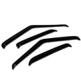 thumbnail image 2 of TuningPros WV-528 Window Visor Deflector Rain Guard Dark Smoke 4-pc Set, 2 of 10