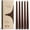 Brown, variant on Leor & Lair Green Taper Candles - 12 Pack - 10" Green Candlesticks for Dinner & Home Decor