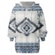thumbnail image 4 of ICHUANYI Clearance Women's Fashion Printed Loose Long Sleeve Blouse Casual Tops Sweatershirt Hoodies(White, XXL) ICHUANYI WER2023081506646, 4 of 5