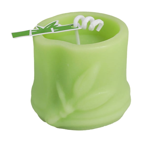 Qiweii Creative Scented Bamboo Shaped Aromatherapy Candle Single Piece,Fragrant Decor for Home and Relaxation