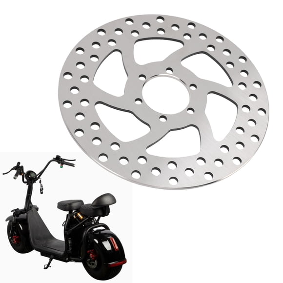 Disco De Freno De Scooter Eléctrico, Frenado Superior, Larga Vida útil, Rotor De Disco De Freno De Scooter Eléctrico Ligero Resistente Al Desgaste Para Reemplazo