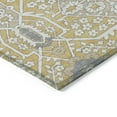 thumbnail image 4 of Addison Rugs Chantille Indoor/Outdoor Transitional Diamonds Gold Washable Rectangle Rug, 8' x 10', 4 of 6