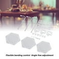 thumbnail image 4 of Action Figure Stand Flexible Display Holder for 6 Inch Models SD BB Dolls 3 Pack, 4 of 7