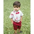 thumbnail image 4 of Emmababy Summer Toddler Kids Baby Boy Animal Print Shirt Top Short Pants Outfits Clothes 2PCS Set, 4 of 5