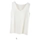 thumbnail image 5 of Minnieouse Ropa interior térmica para mujer, chaleco sin costuras para Otoño Invierno, hogar, escuela, capa básica, Tops cálidos, ropa Camisetas sin mangas Blanco, 5 of 6