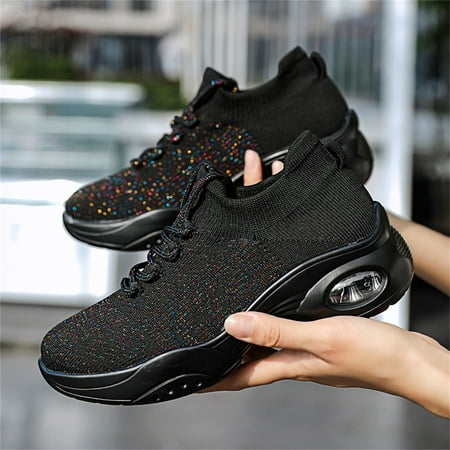 

Aueoeo Summer Plus Size Fashion Casual Mesh Breathable Women s Sports Shoes Clearance